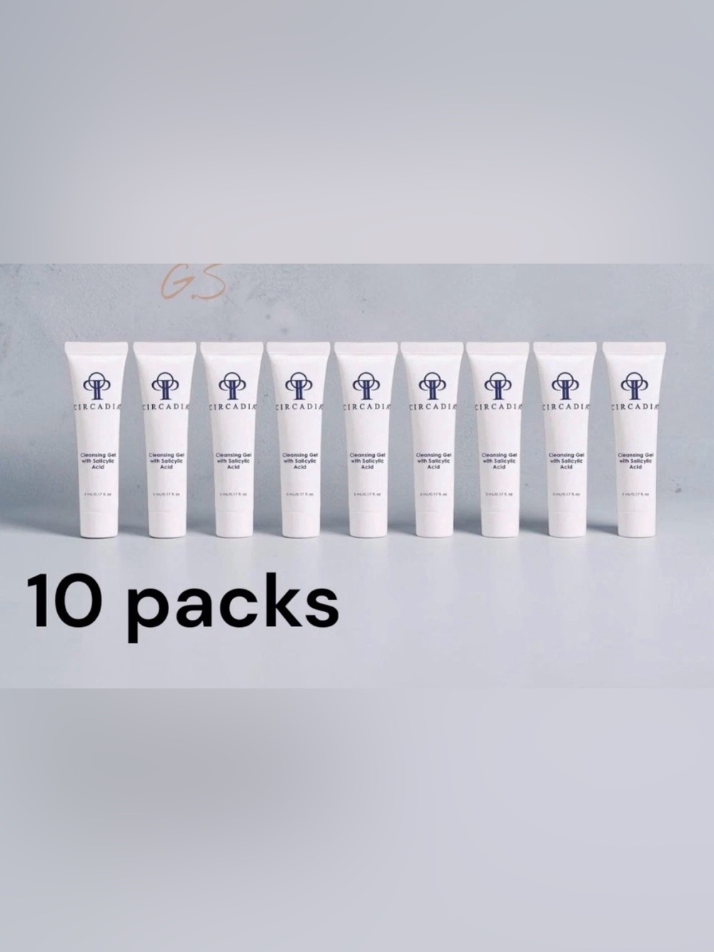 Circadia Cleansing Gel with Salicylic Acid 5 mL/ Sample(10 pack), Fresh & Sealed